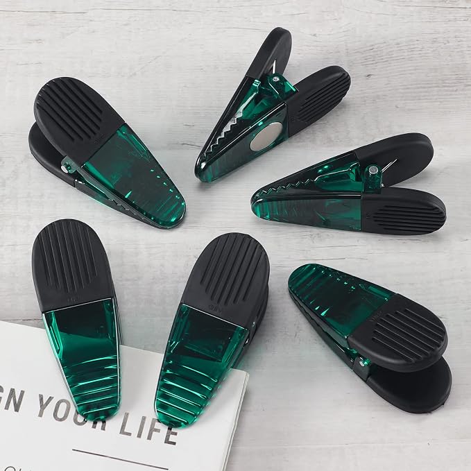 3-1/4" Length Plastic Refrigerator Magnet Clips Sets，Magnet Paper Clips - Image 5