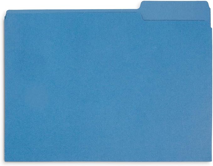 File Folder, 1/3 Cut Tab, Letter Size, 100 Per Box - Image 3