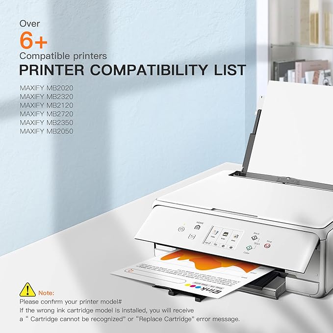 E-Z Ink Compatible Ink Cartridge Replacement for Canon PGI-1200XL PGI-1200 XL to Use with Maxify MB2720 MB2320 MB2120 MB2350 MB2050 MB2020 Printer (3 Black, 2 Cyan, 2 Magenta, 2 Yellow, 9 Pack)-DeskLoop Office