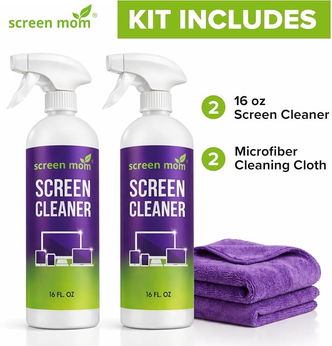 Screen Mom Screen Cleaner Spray 2 Pack-16oz - Image 7