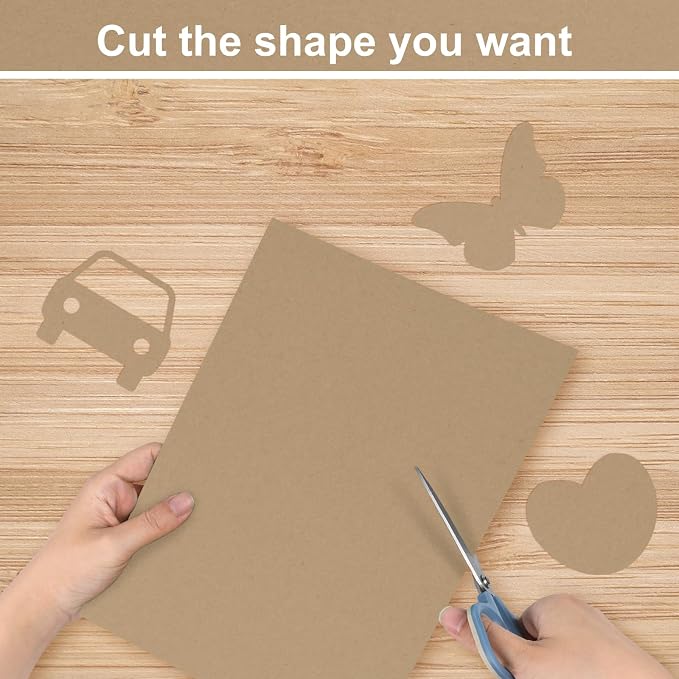 OcePor 200 Sheets Brown Cardstock Paper, Colored Printer Paper 8.5 x 11 - Image 4