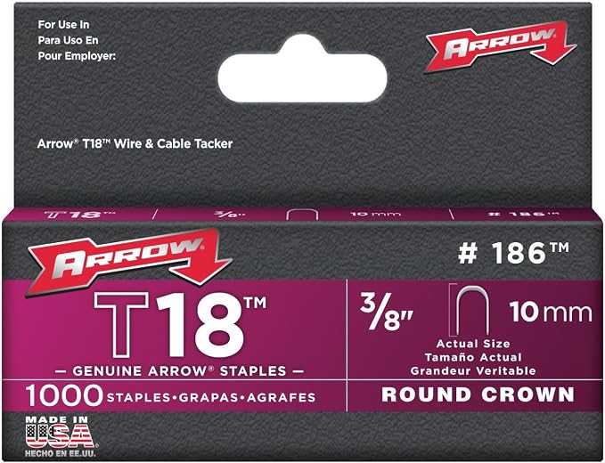 Arrow Fastener 186 Staple 3/8" by ArrowToolGroup