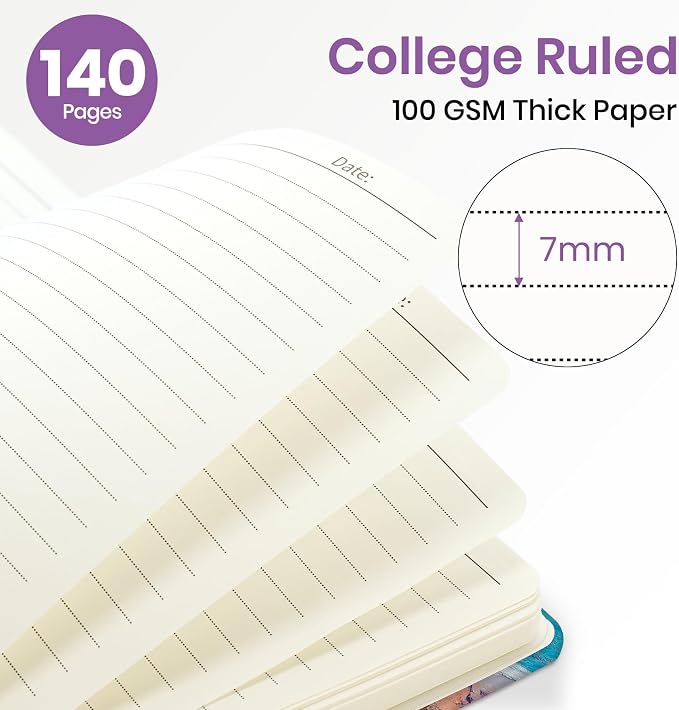 ZOTIA Lined Spiral Journal Notebook - Image 2