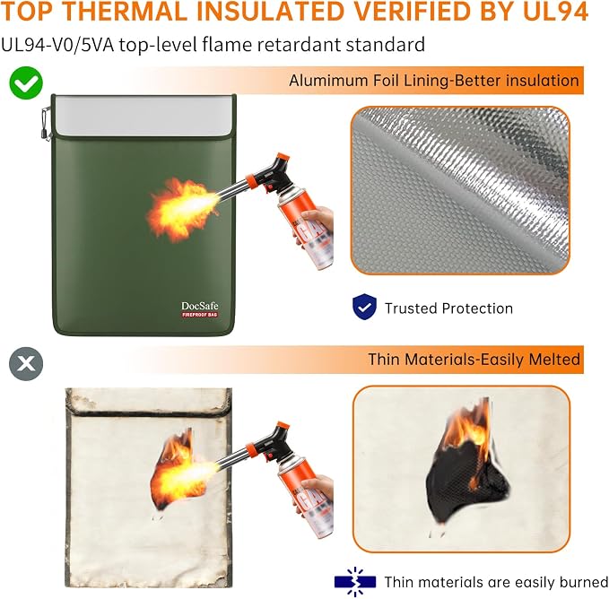 DocSafe Fireproof Document Bag - Image 3