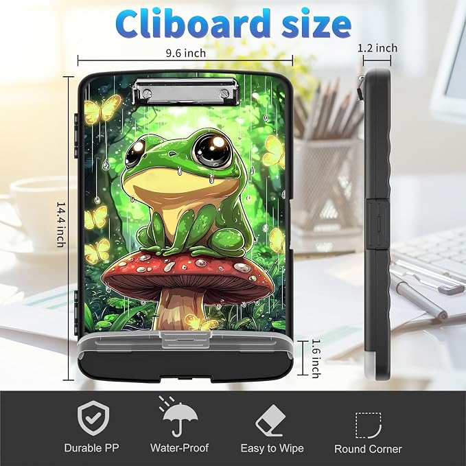 Clipboard with Storage, Clip Boards 8.5x11 with Storage High Capacity Nursing - Image 4