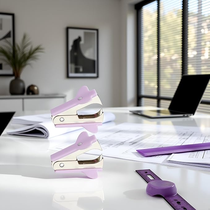 2Pcs Purple Stapler Puller, Stapler Removals Remover - Image 6
