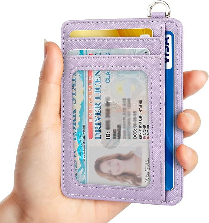 Slim Minimalist Front Pocket Wallet, RFID Blocking Credit Card Holder Wallet - Image 3