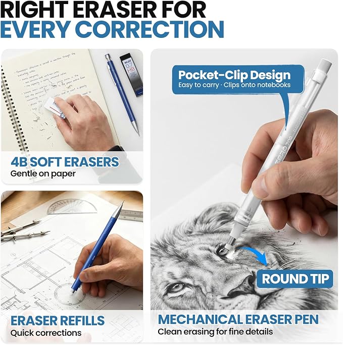 WUO 0.7mm Mechanical Pencil Set - Image 2