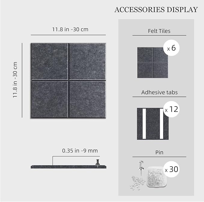 Large Felt Cork Board Alternative - Image 4