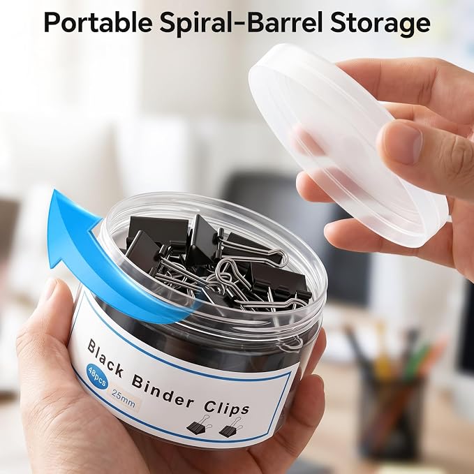 228 PCS Binder Clips Assorted Sizes, Extra Large Medium Small Mini and Micro - Image 7