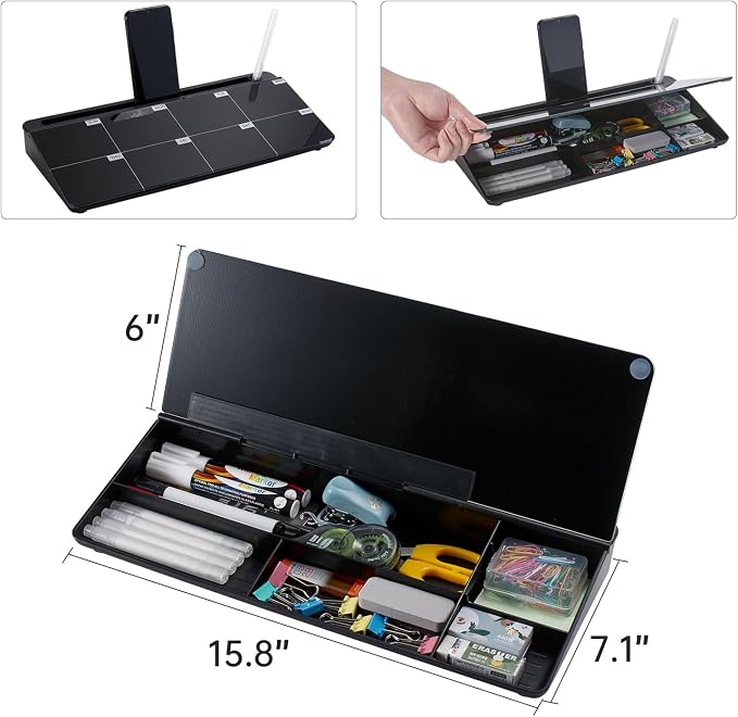 TSJ OFFICE Desktop Whiteboard Dry-Erase-Board - Image 4