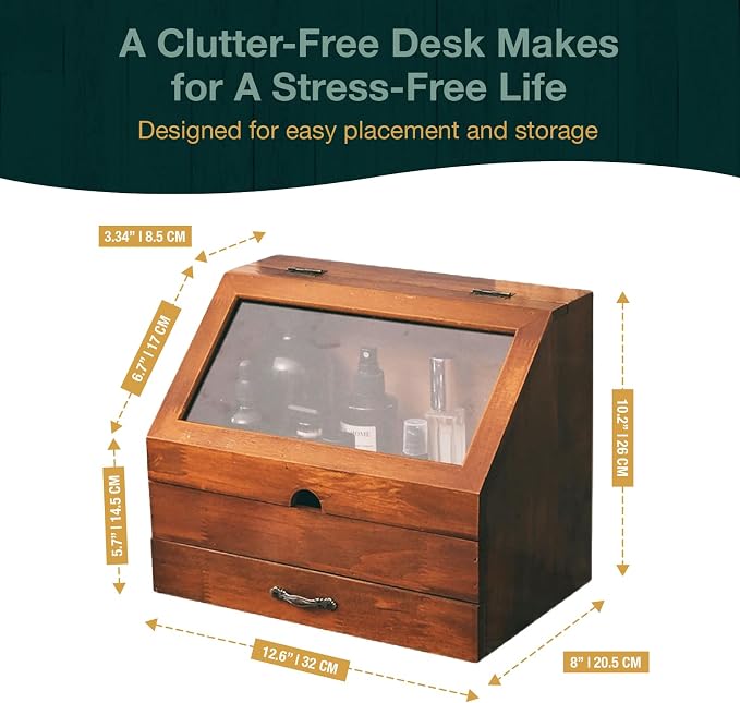 Vintage Tabletop Organizer - Image 2