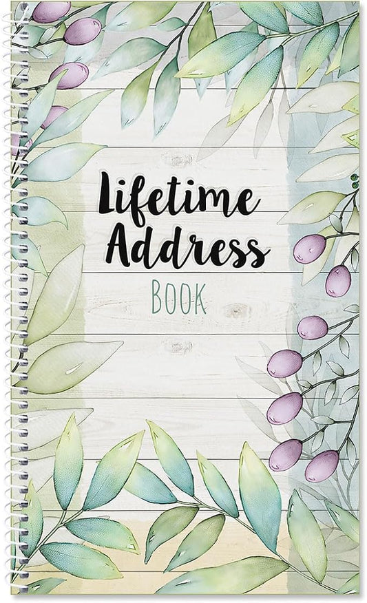 Current The Best Days Address Book-94 Pages; Small 5"" x 8-1/2"" Size by Current