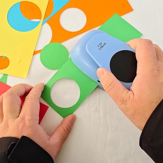 Circle Punch, Paper Punch, 2 inch Circle Hole Punch Cutters - Image 3