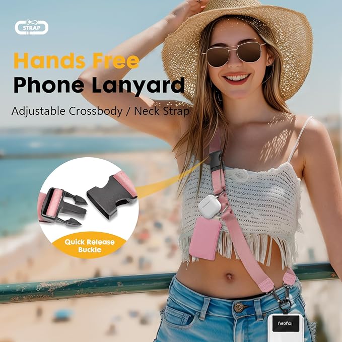 Icycay Phone Lanyard Crossbody, Cell Phone Strap - Image 2