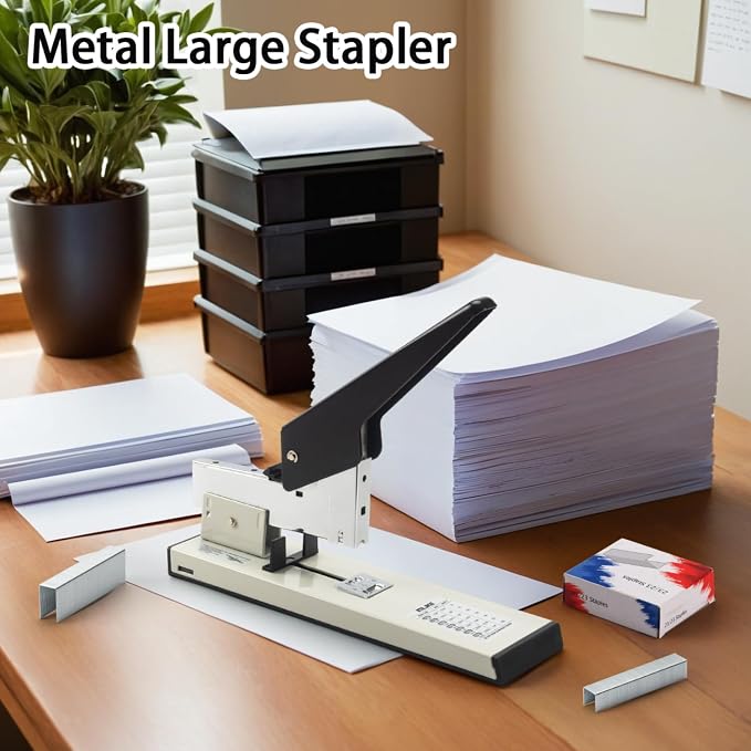 IMLIKE Heavy Duty Stapler with 2000 Staples：200 Sheets High Capacity Manual - Image 8