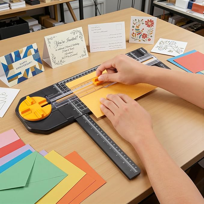 Worklion Scrapbooking Cutting Tool: Paper Cutter 4 in 1 - Image 7