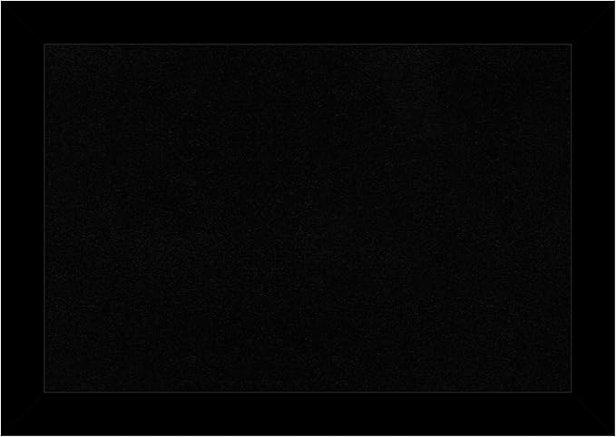 Amanti Art Black Cork Board for Wall, 29x41 Vision Board with Black Wood Frame, Large Corkboard Office Decor for Home Organization, Casual Corkboard Pinboard to Display Items for Home Organization in-DeskLoop Office