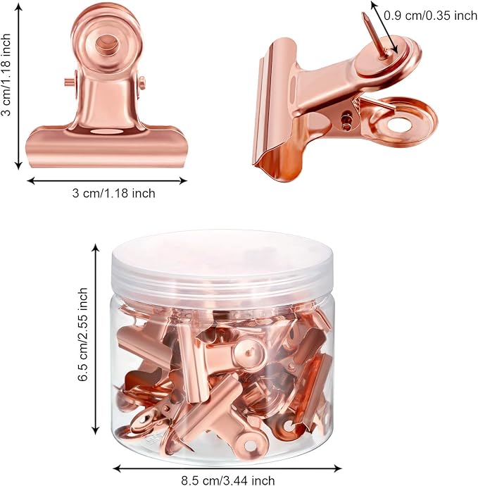 Outus 30 Pcs Push Pins Clips Thumb Tacks - Image 2