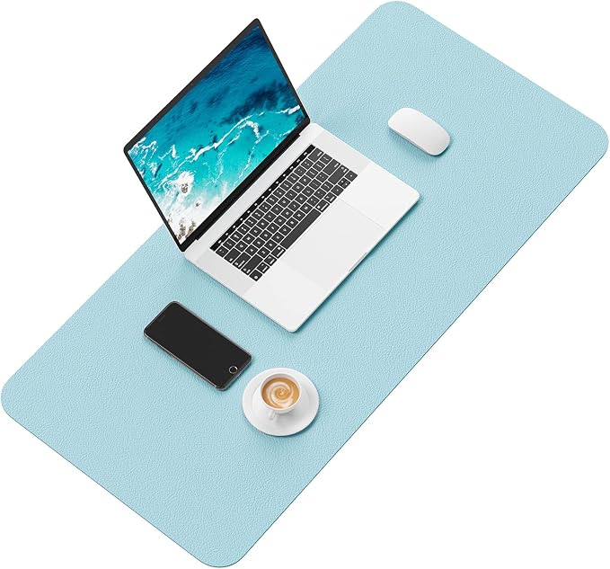 Hsurbtra Desk Pad, XL Extended Mouse Pad, Waterproof Desktop Blotter Protector - Image 2