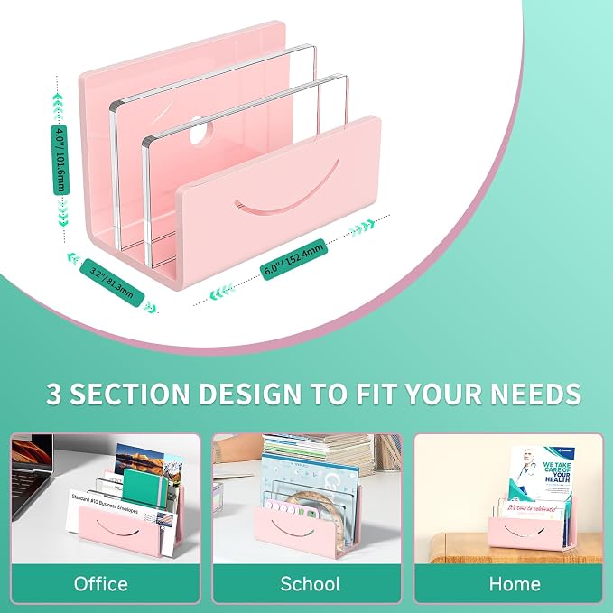 Mail Organizer Envelope Holder - Image 5