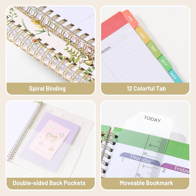 SUNEE Teacher Planner 2026-2027 Academic Year, 7 Periods Lesson Plan Book Jul - Image 6