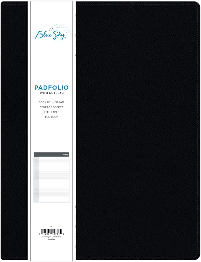 Blue Sky Professional Padfolio: Comprehensive Portfolio and Efficient Document by BlueSky