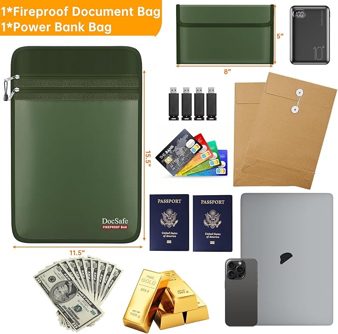 DocSafe Fireproof Document Bag - Image 4