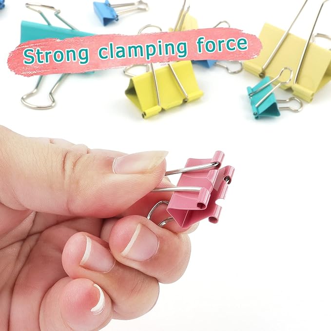 ZZTX Binder Clips Paper Clamps Clips - Image 4