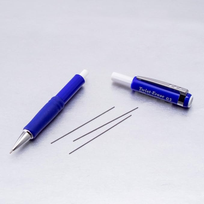 Pentel Twist Erase III Premium Mechanical Pencil 0.5mm 4 pack Assorted Barrels - Image 5