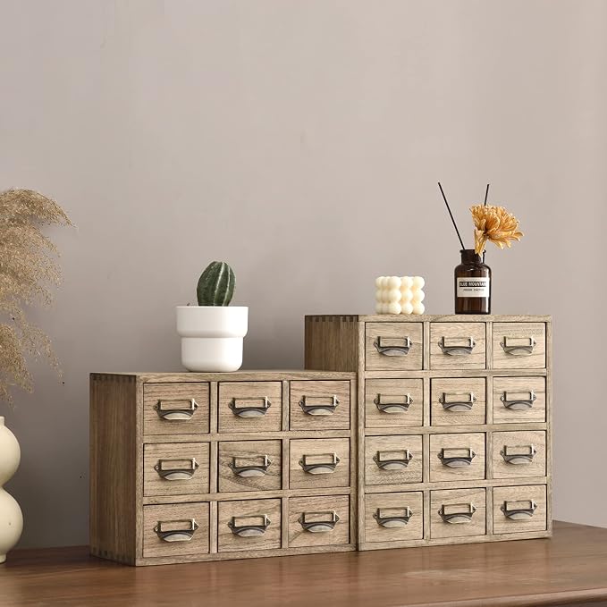 KIRIGEN Wooden Desk Storage Cabinet - Image 7