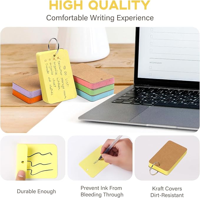 300Pcs Colored Index Cards - Image 5