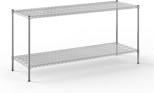 Regal Altair 24" Deep x 72" Wide x 34" Height Wire Shelving Kit | 2-Tier | NSF by Regal+Altair