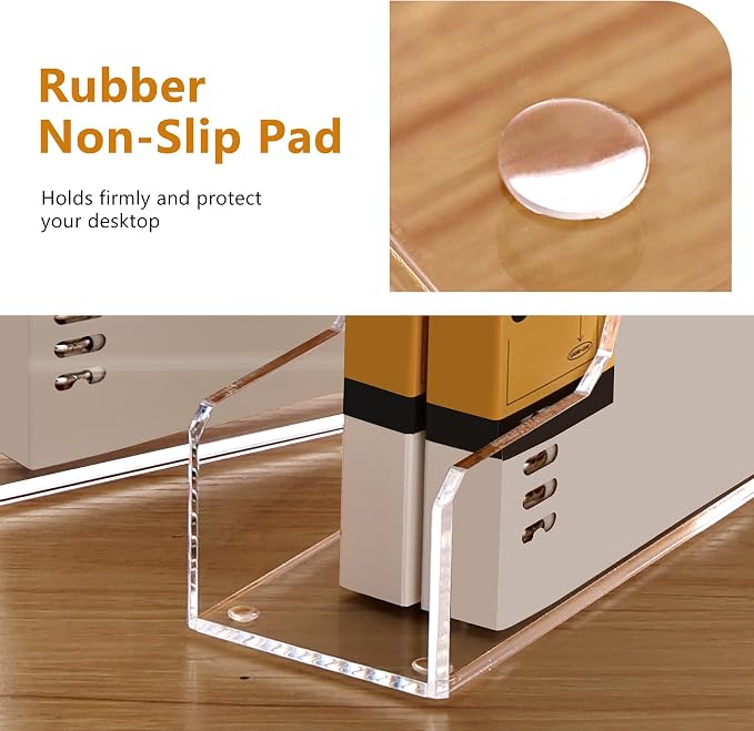 SANRUI Acrylic File Organizer, 2 Pack - Image 2
