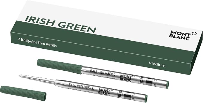 Montblanc Ballpoint Pen Refills Fortune Green 124485 – Refill Cartridges by Unknown