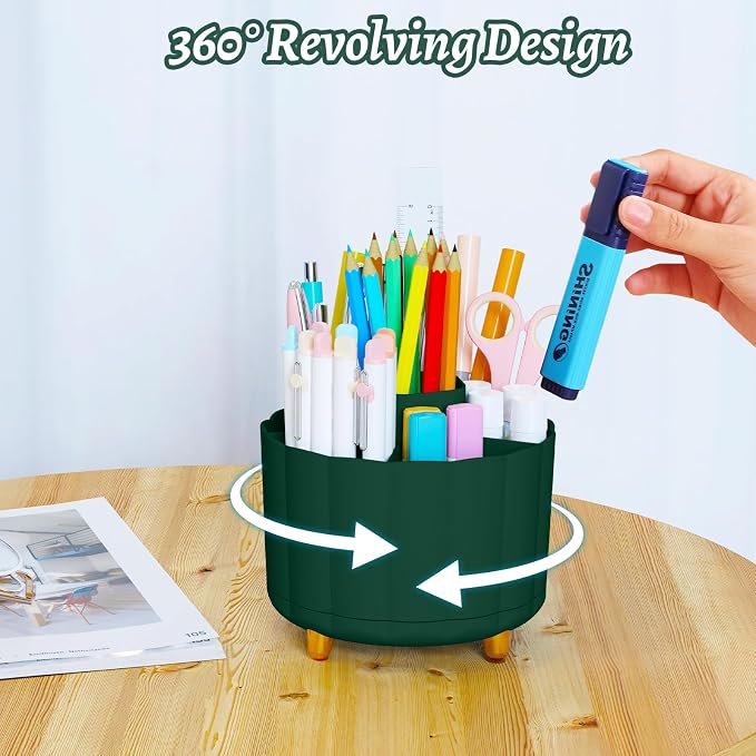 Desktop Organizer 360 Rotating, - Image 2