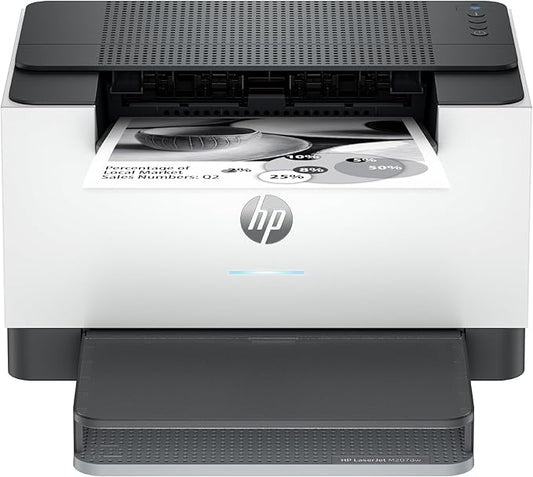 HP Laserjet M207dw Laser Wireless Printer, Black and White, Duplex, Best for Office-DeskLoop Office
