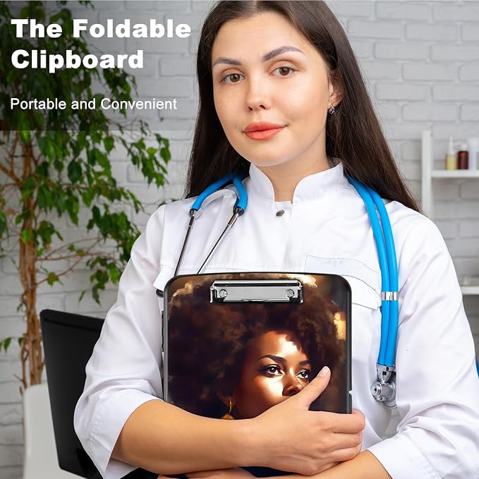Clipboard with Storage, Heavy Duty Plastic Storage Clipboard with Low Profile - Image 5