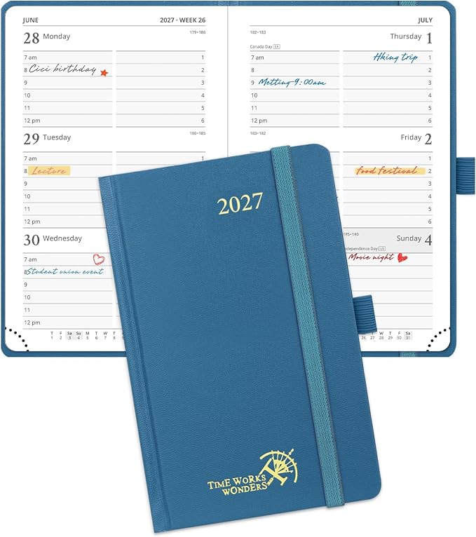 POPRUN Pocket Calendar 2027, Jan 2027 by POPRUN