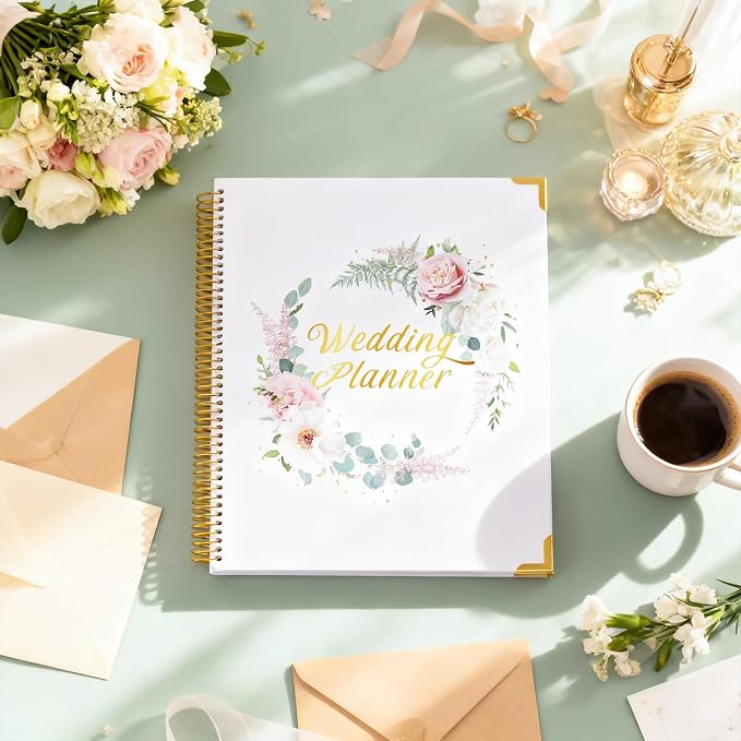 VinTS 176 Pages Wedding Planner, Wedding Planner Book and Organizer - Image 5