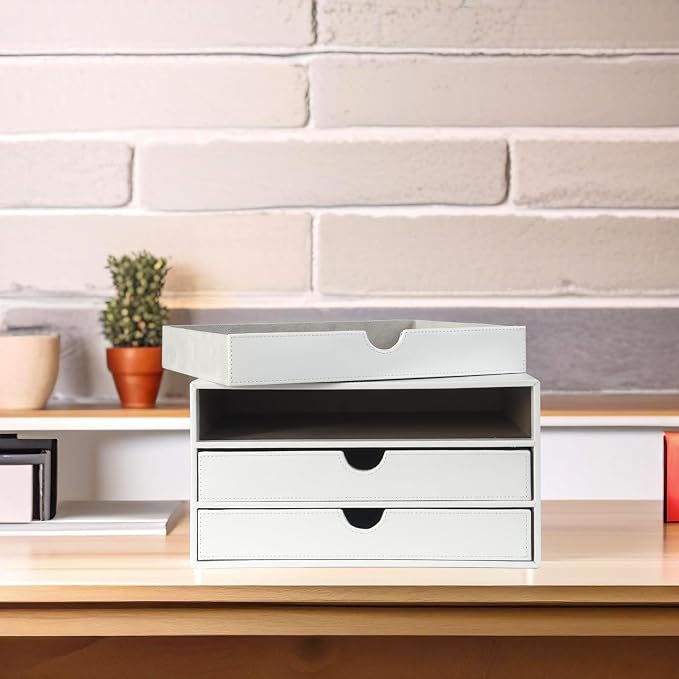 UnionBasic Document Organizer, 3-Drawer File Cabinet Document Storage Box - Image 8