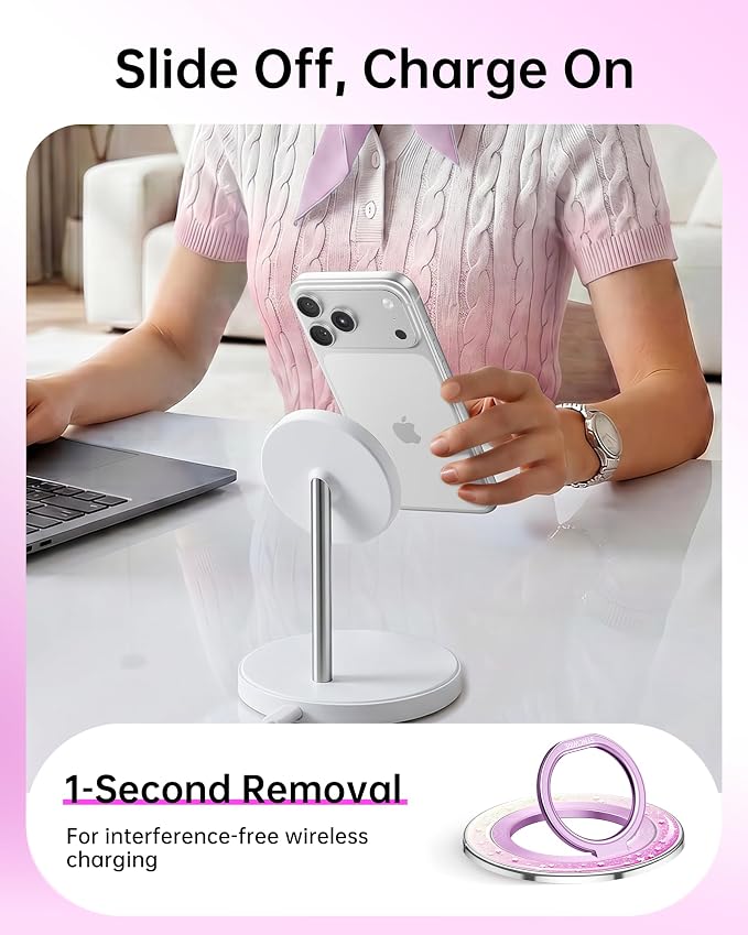 SYNCWIRE Magnetic Phone Ring Holder - Image 7