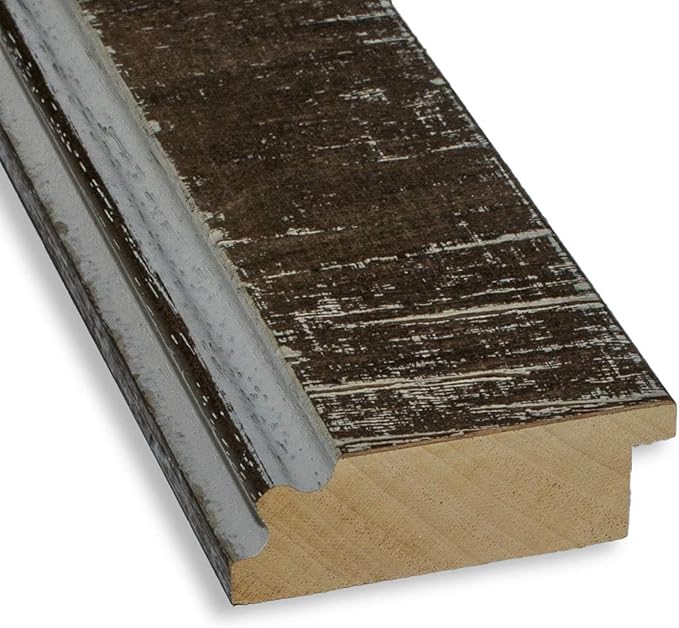 Amanti Art Natural Cork Board for Wall, 17x35 Vision Board with Brown Wood Frame, Medium Corkboard Office Decor for Home Organization, Country Rustic Corkboard Pinboard to Display Items for Home-DeskLoop Office