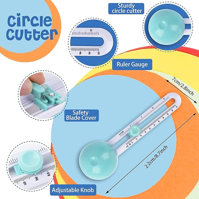 Craft Circle Cutter, Compass Circle Cutter - Image 5