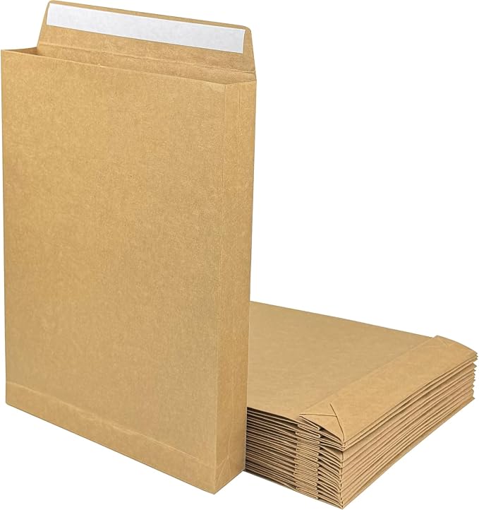 Large Expandable Envelopes, 15 Pack 9.3x 13" Big Mailing Envelopes | Self Seal - Image 7