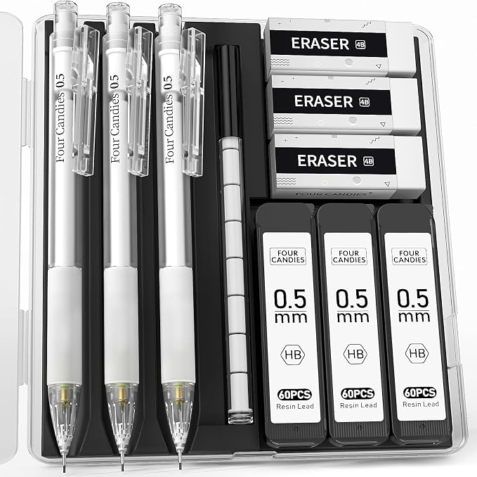 Four Candies Cute Mechanical Pencil Set by FourCandies