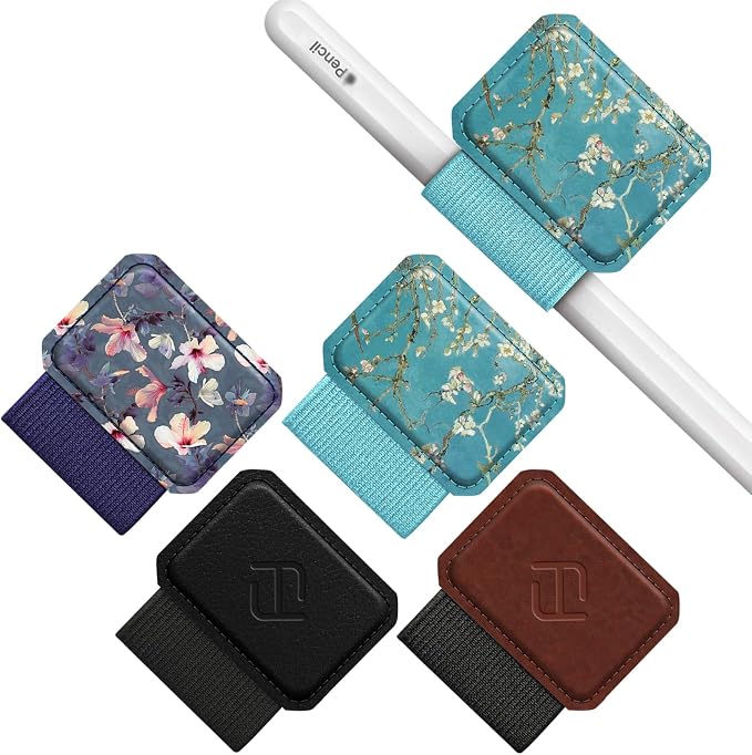 Fintie 4 Pack Pen Loop Holder for Apple Pencil Pro, Apple Pencil and Stylus Pens by Fintie