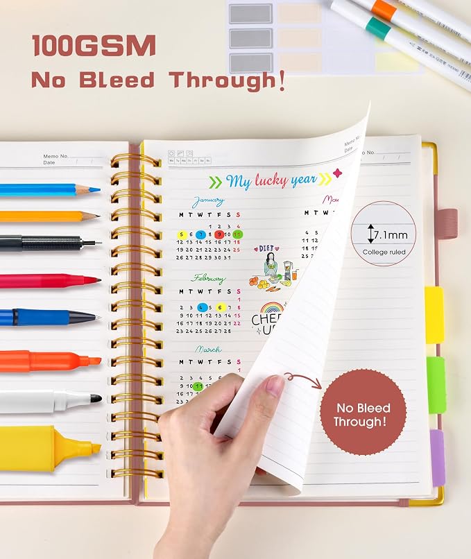 Hardcover Spiral Notebook Journal - Image 6