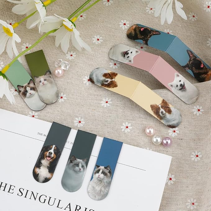Magnetic 30PCS Cute Magnet Bookmark Clips - Image 6