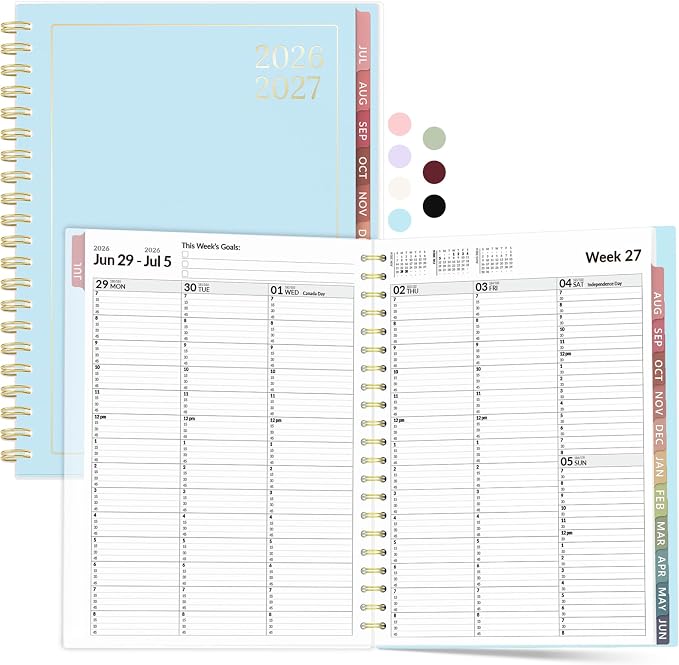 Forvencer Appointment Book Planner 2026-2027, Daily Weekly Monthly Calendar by Forvencer